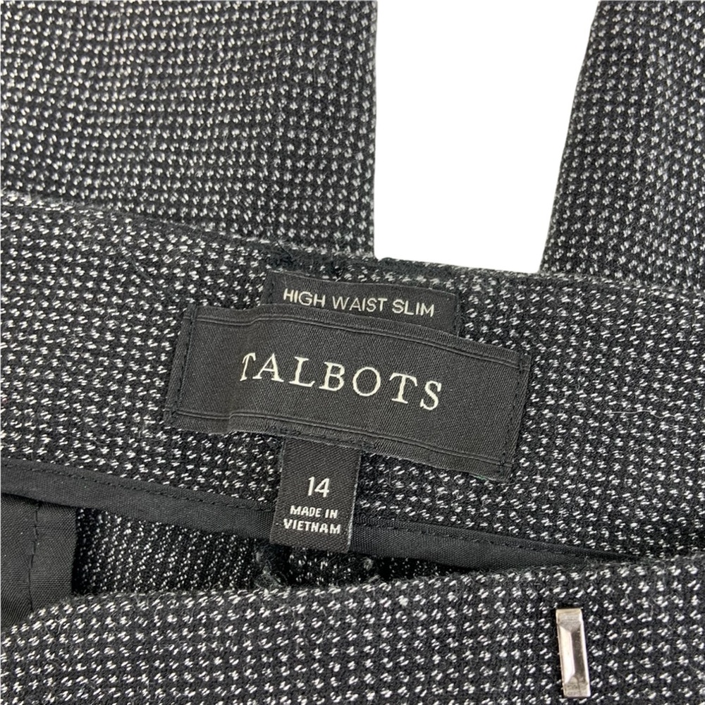 Talbots High Waisted Slim Trousers - Picture 5 of 6